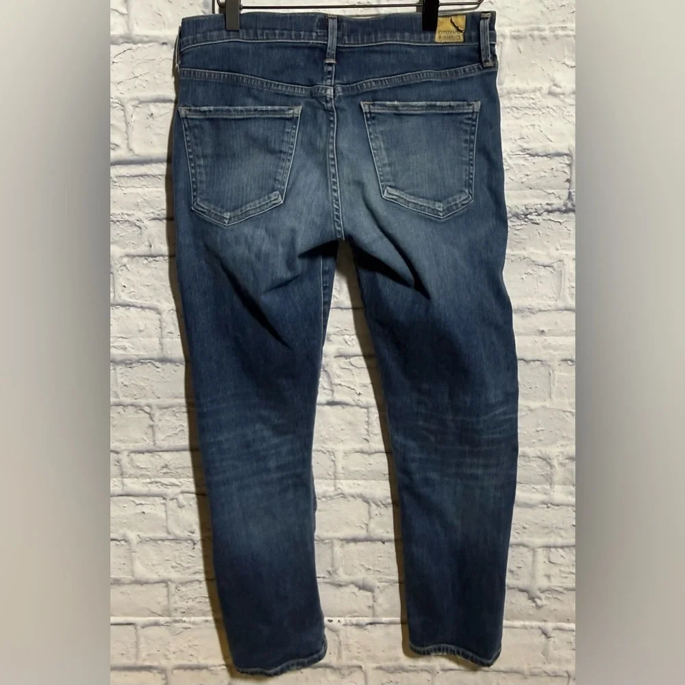 Citizens of Humanity Premium Vintage Cropped Blue Jeans, Size 28